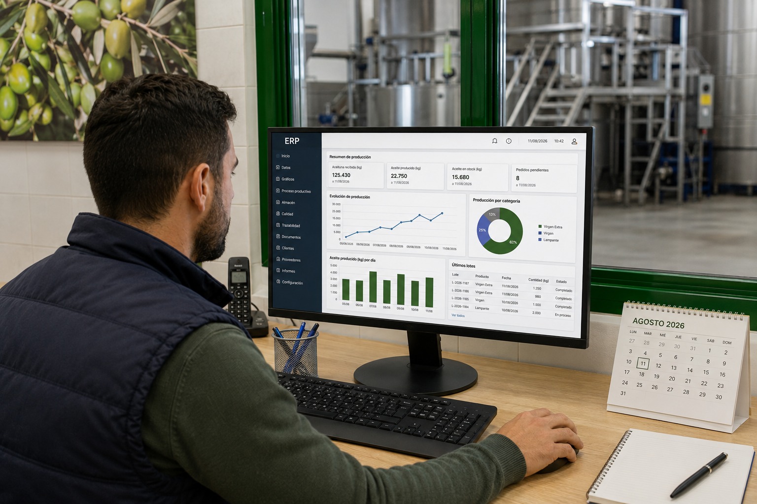 Qué es un ERP para cooperativas oleícolas